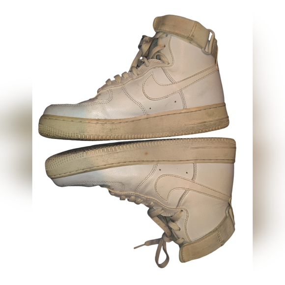 Nike Air Force One mid top basketball shoes men's size 8 - Picture 8 of 10